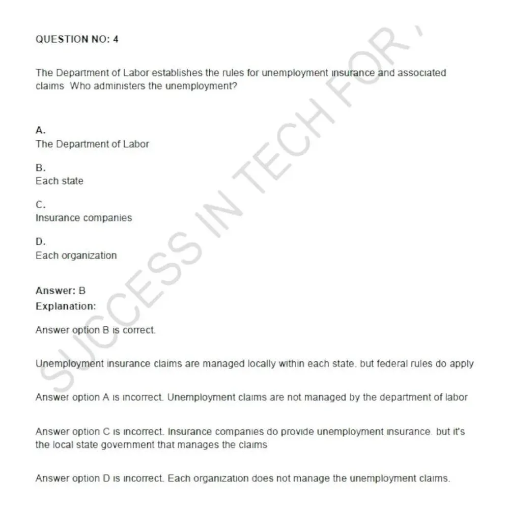 Printout HRCI SPHR Professional in Human Resources Exam Study Guide